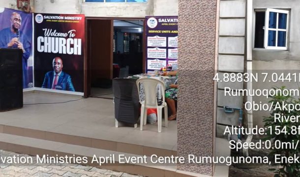 Salvation Ministries April Event center Rumuogunuma Eneka - IK Uzoukwu
